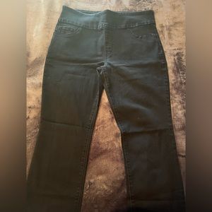 Lee Slim Fit Slim Leg Mid Rise Black Jeans Size 14